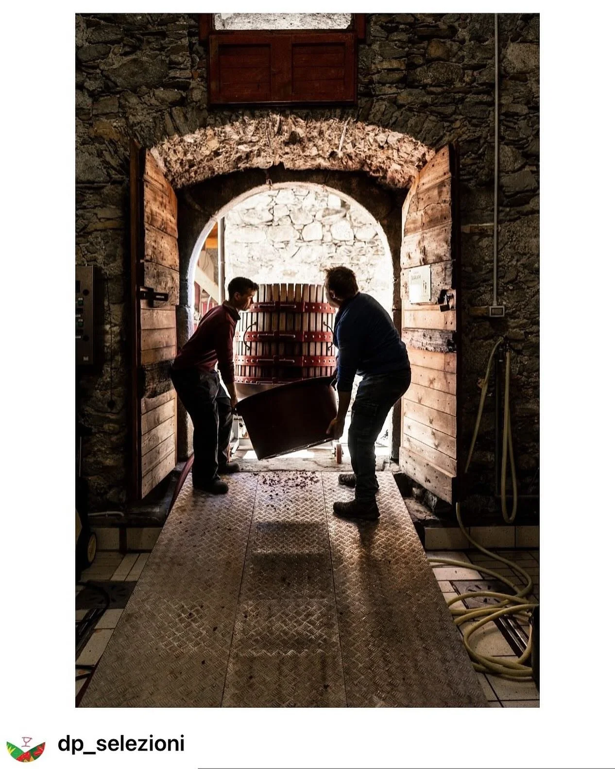 Get @reshare_app &bull; @dp_selezioni Few producers capture the soul of Grumello like Dirupi. One of the five subzones of Valtellina, Grumello sits at the valley&rsquo;s center where the Breva, the warm wind rising from Lake Como, meets the cool alpi