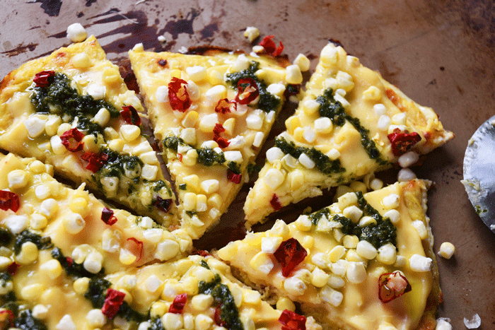 Spaghetti Squash Crust Pizza