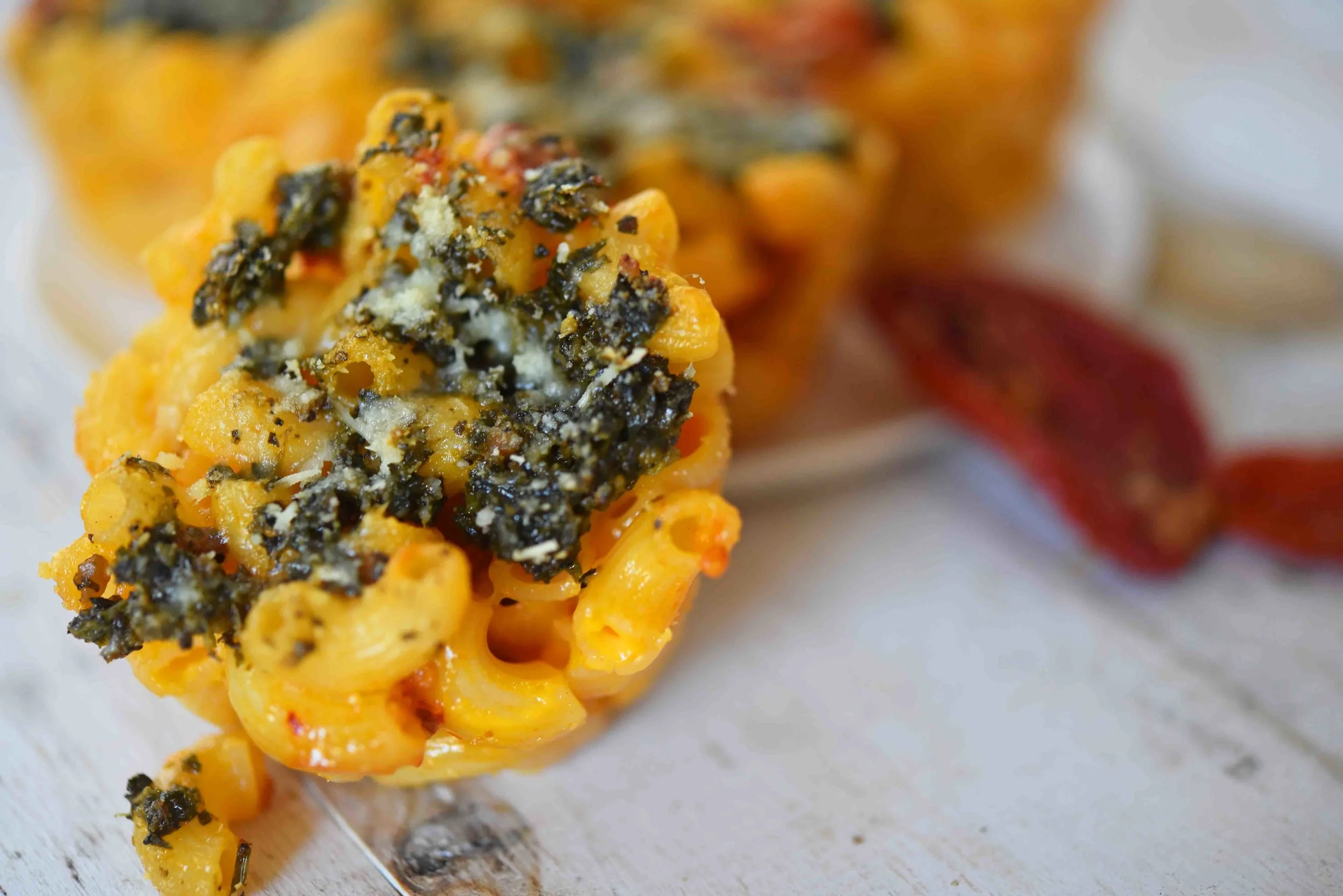 Sundried Tomato + Pesto Mac and Cheese Cups — Nikki Dinki Cooking