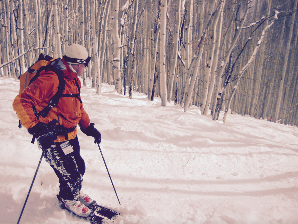 Skiing at Vail, CO