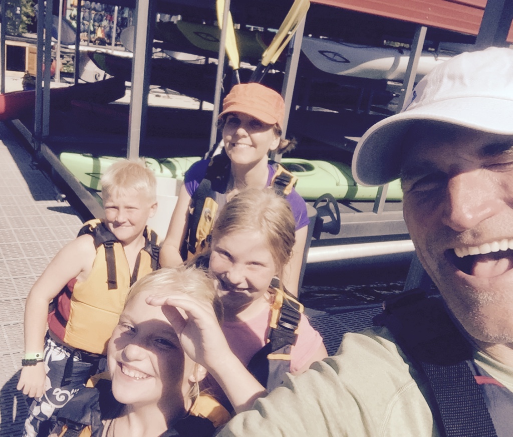 Kayaking in Montlake Cut