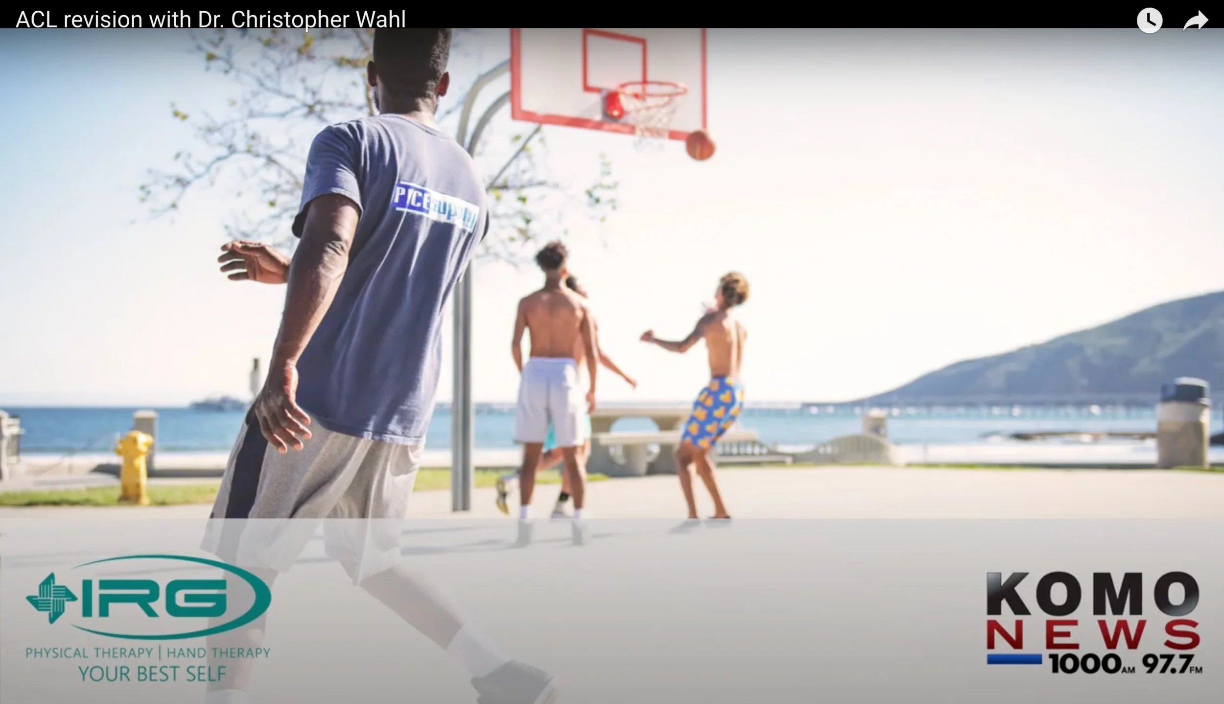 Chatting about ACL Revision on the radio!