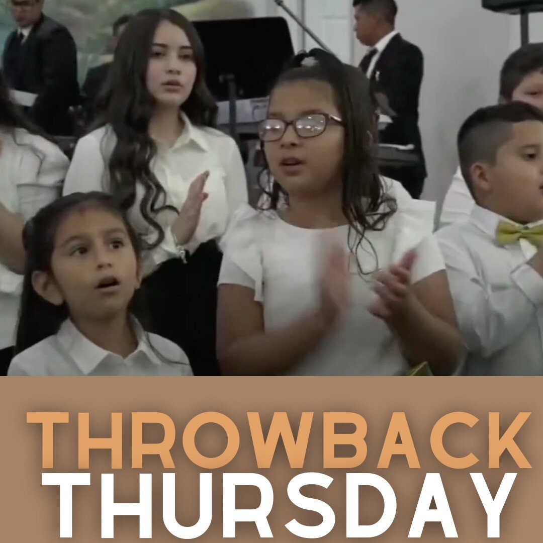 Recordamos un momento en donde los ni&ntilde;os del El Tabernaculo de Cristo cantaron &quot;Happy Birthday&quot; A la iglesia para su Aniversario en 2019. #DiaDeRecuerdo #ThrowbackThursday