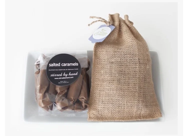 Caramels and candy they give part of profits to orphans http://stirredbyhand.com/