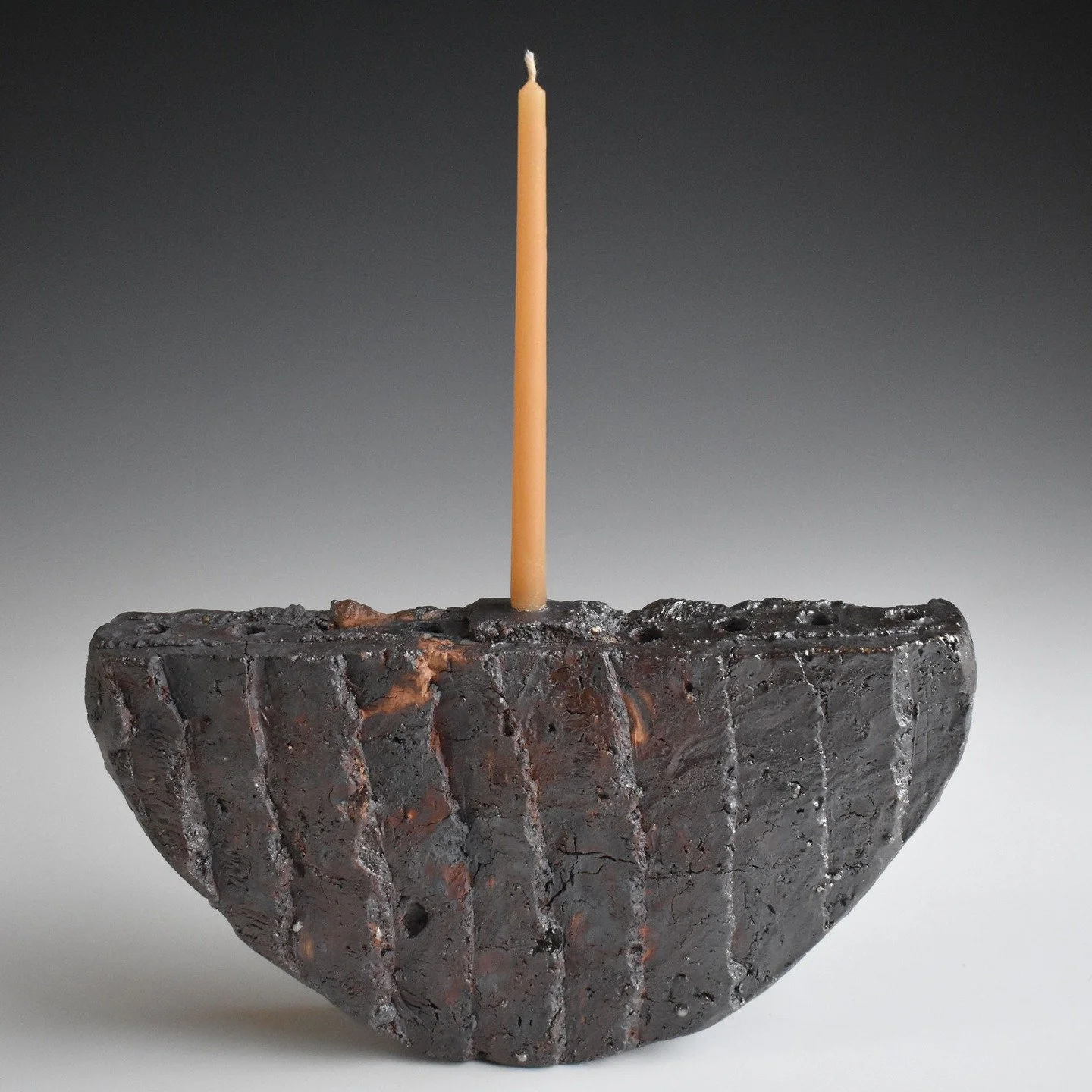 Happy almost Hanukkah! I have five new menorahs available juuuust in time for this year's holiday. They'll hit my website along with lots of other pots tomorrow at noon, and ship the very same day to arrive in time for Hanukkah. The first three pictu