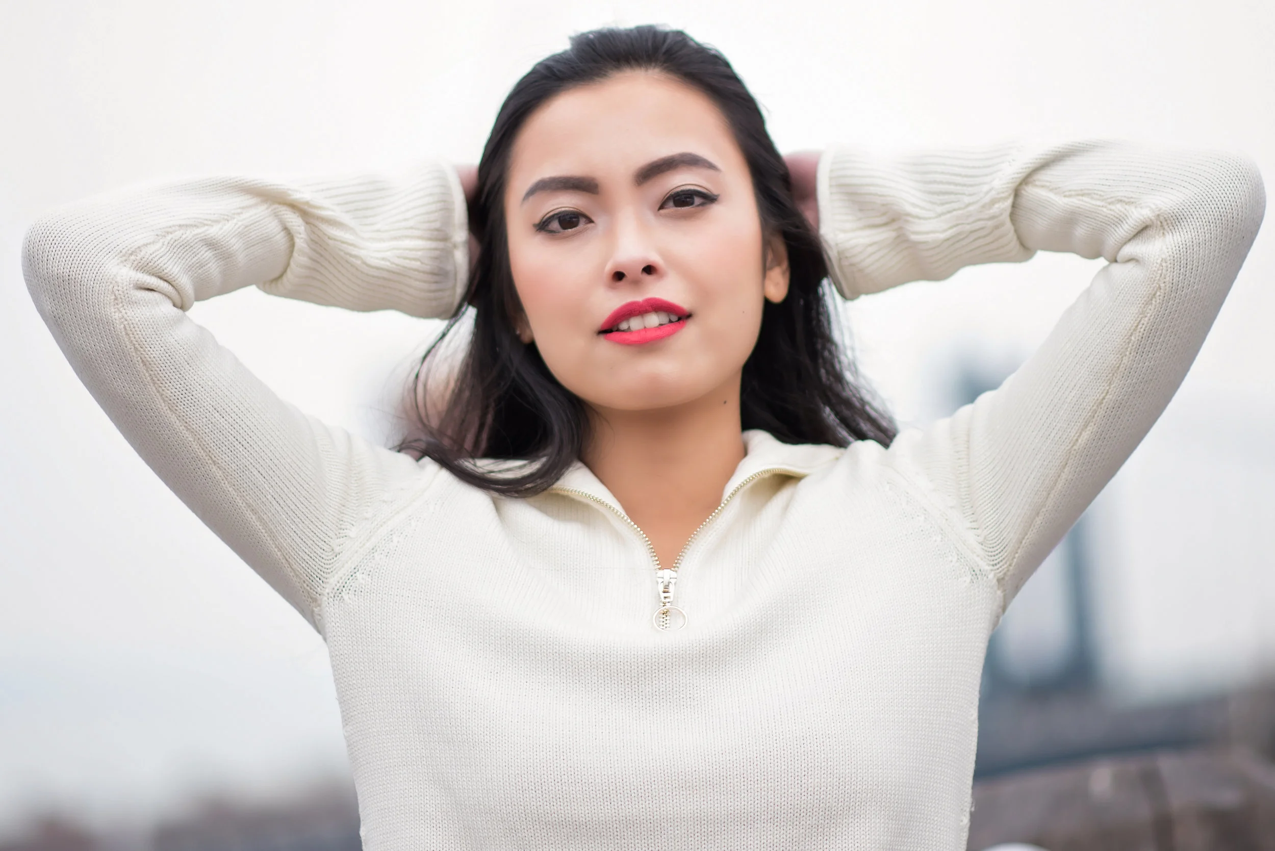 Nyc portrait and wedding photographer brooklyn bridge park shoot 0005