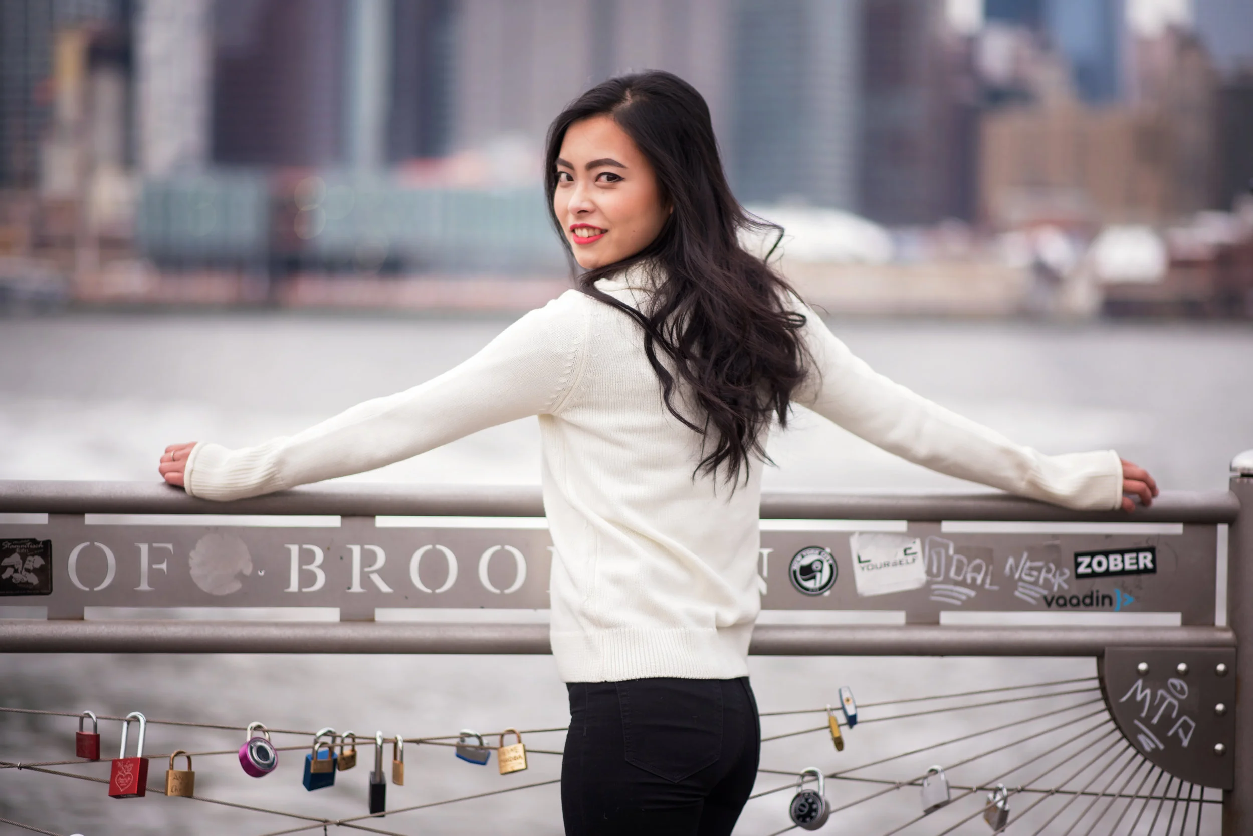 Nyc portrait and wedding photographer brooklyn bridge park shoot 0004