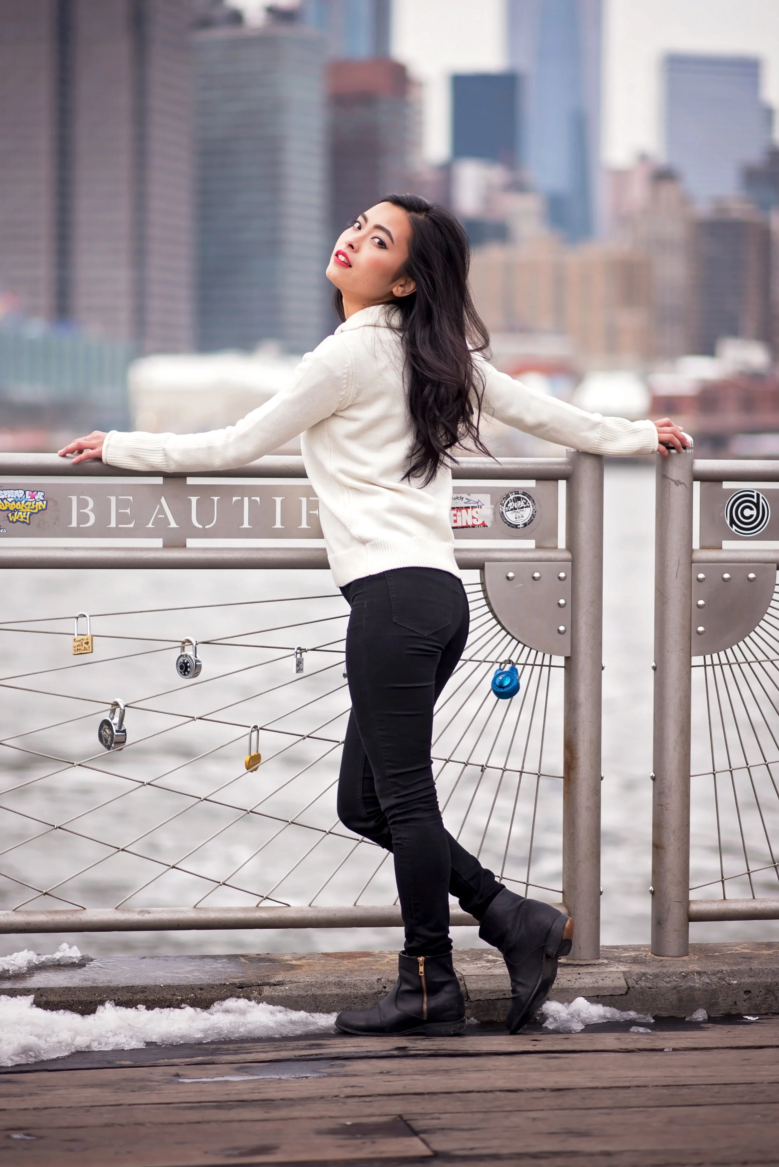 Nyc portrait and wedding photographer brooklyn bridge park shoot 0006