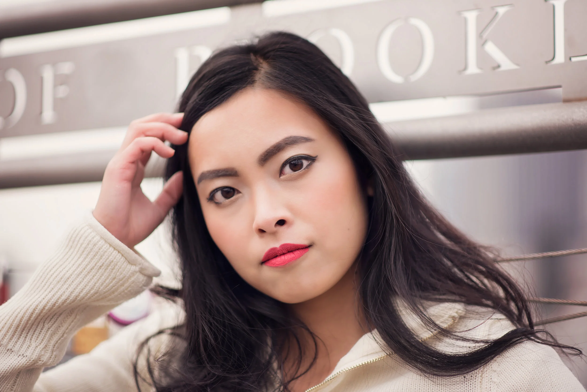 Nyc portrait and wedding photographer brooklyn bridge park shoot 0009
