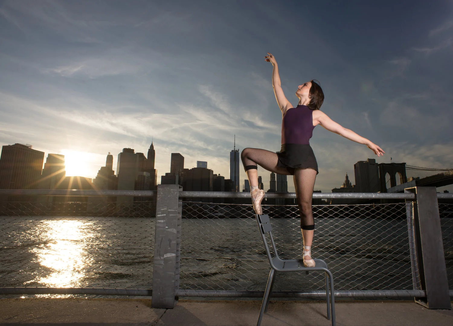 Brooklyn Bridge Park Ballet Shoot