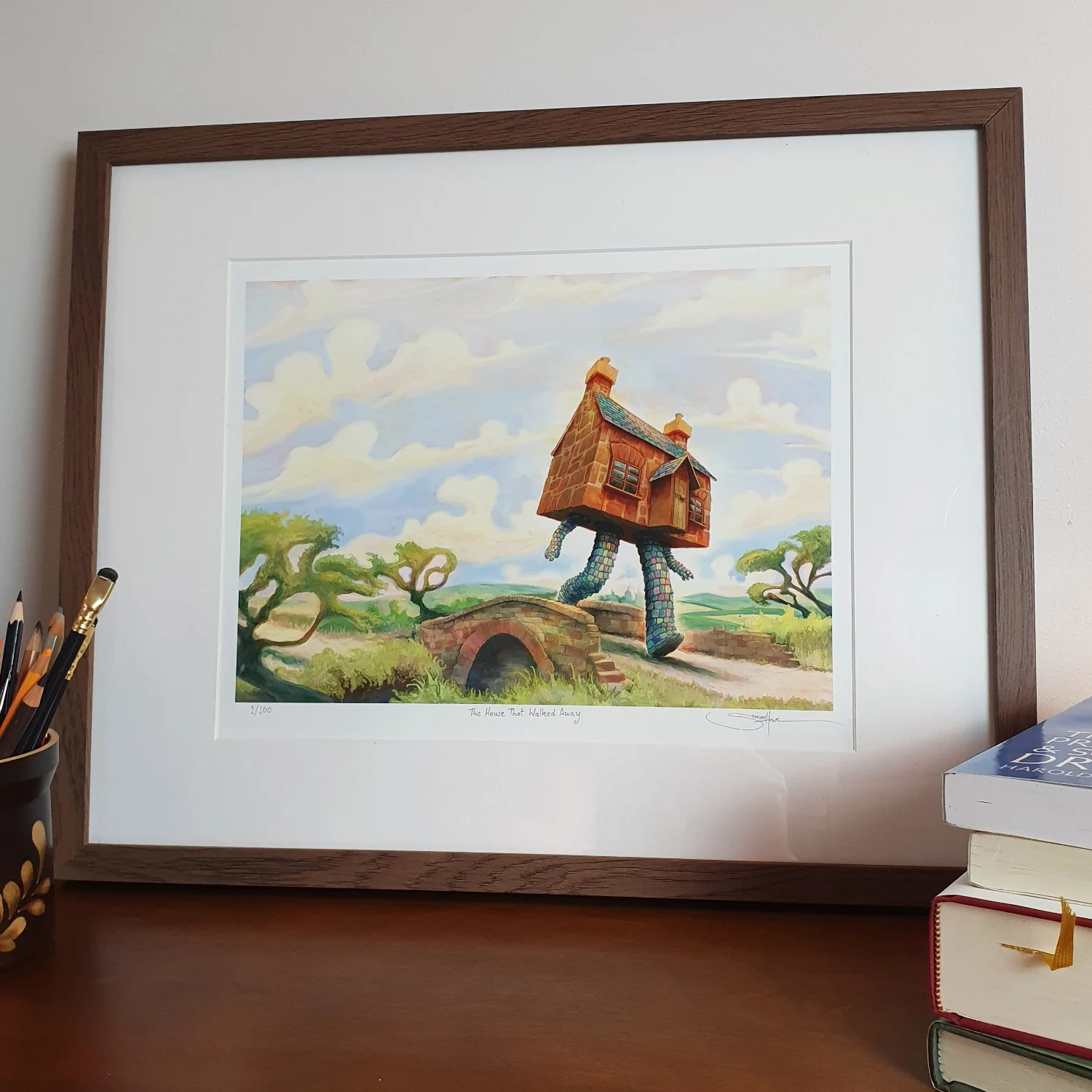 The House That Walked Away - Limited Edition Print