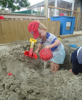 Under 2s Sandpit