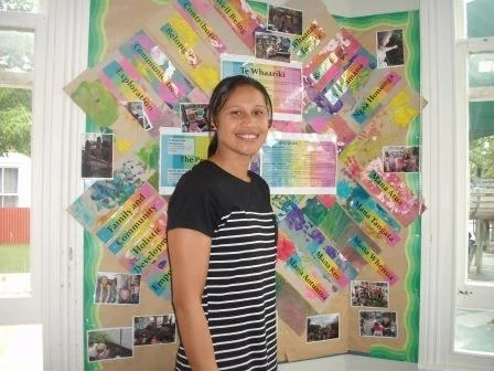 Danella Sionetali, Area Supervisor/Kaiako matua Kia ora. I am of Niuean/Cook Island heritage, but born and bred in NZ. I am part of the original team from 2001. I believe early education epitomises an optimal start for children in their younger years. We've all heard of that phrase "A child is like a sponge" they are constantly absorbing every aspect of what they do, see, feel, hear, touch & taste! I aim to ensure these are all deemed as learning opportunities with respect, nurture, guidance and positivity. In the long term, I can only hope I'm supporting children to develop their confidence, independence, resilience, a thirst for continued learning, and social competence.