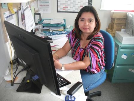 Gerlie Salcedo, Financial Administrator/Kaiahumoni Mabuhay! I am Gerlie Salcedo, the Financial Administrator of Kids At Play Childcare Centre. I’m a mother of 2 children. My husband & I, together with our daughter migrated in NZ in 2003. My son was born here in NZ in 2004. I was born and gained my bachelor’s degree in Accounting in the Philippines. I also lived and worked for 7 years in Papua New Guinea as a financial controller before coming here in NZ. I have been the Financial Administrator in Kids at Play since 2003.