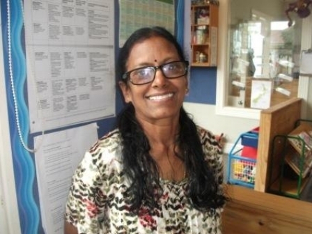 Unna Balasubramanian, Certificated ECE Teacher/Kaiako I come from South India. I migrated to NZ in 2003 with my family. I have done Bachelors in English. I believe that children should be respected and treated equally as adults. When children develop trust they develop confidence and independence and enhance their sense of self-worth and identity. I value curriculum of Reggio Emilia approach which aims at child initiated and led activities full of fun and challenges. I foresee to accomplish this curriculum in my practice.