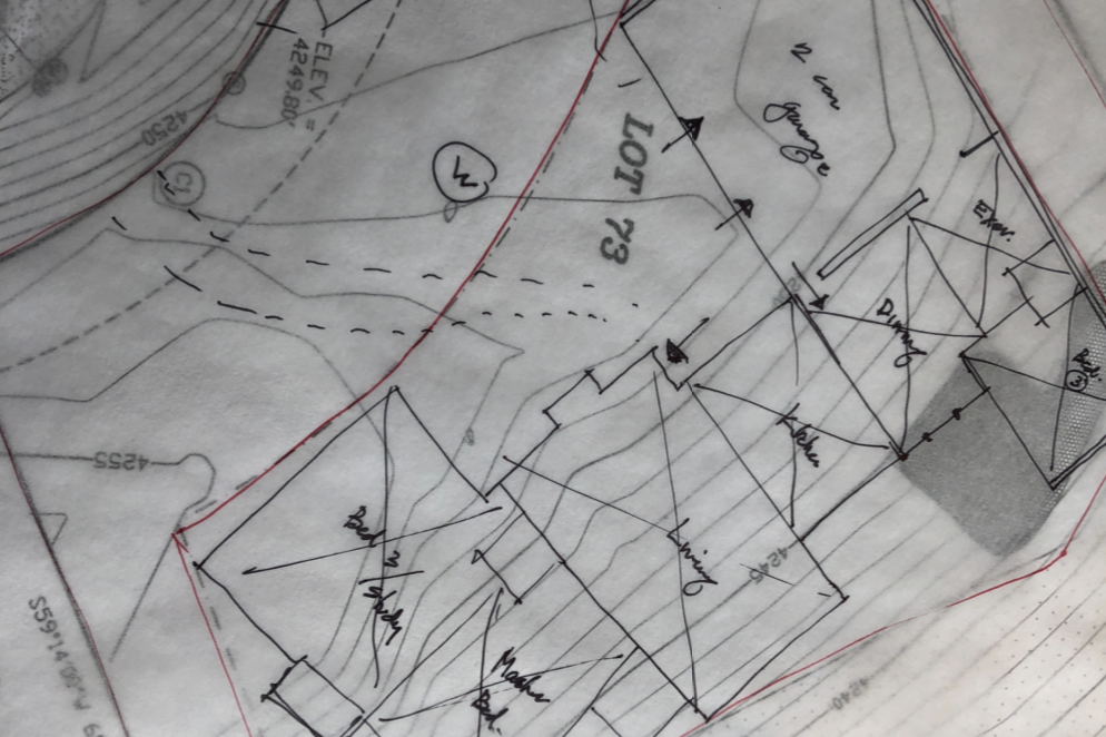 Bubble/preliminary plan