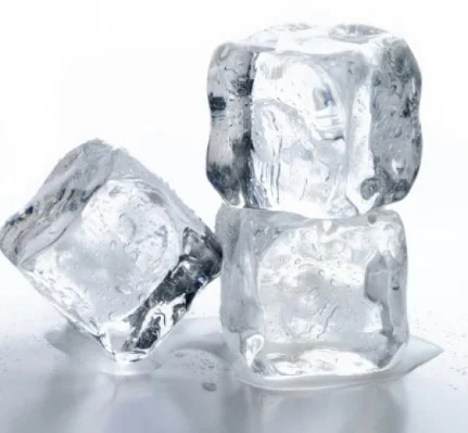Chewing ice is brutal on teeth and gums.