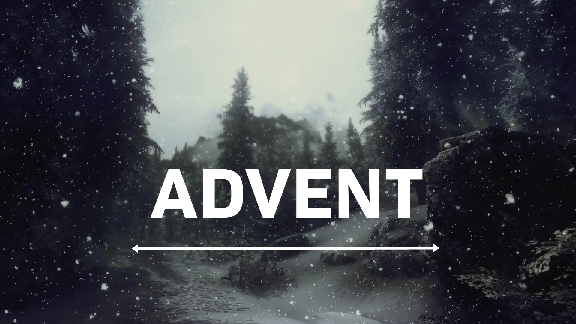 For the month of December we look at the story of the birth of Jesus and see what he sought to accomplish through this event. Advent: "the arrival of a notable person, thing, or event "