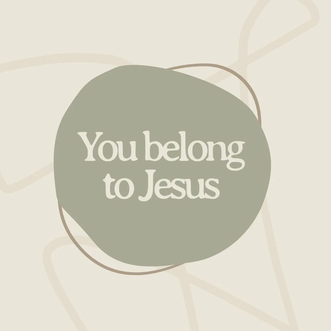 You Belong to Jesus