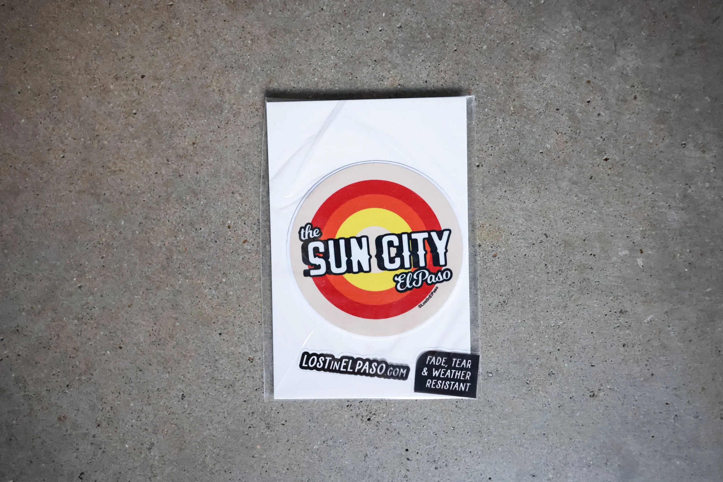 Sticker - Sun City Retro