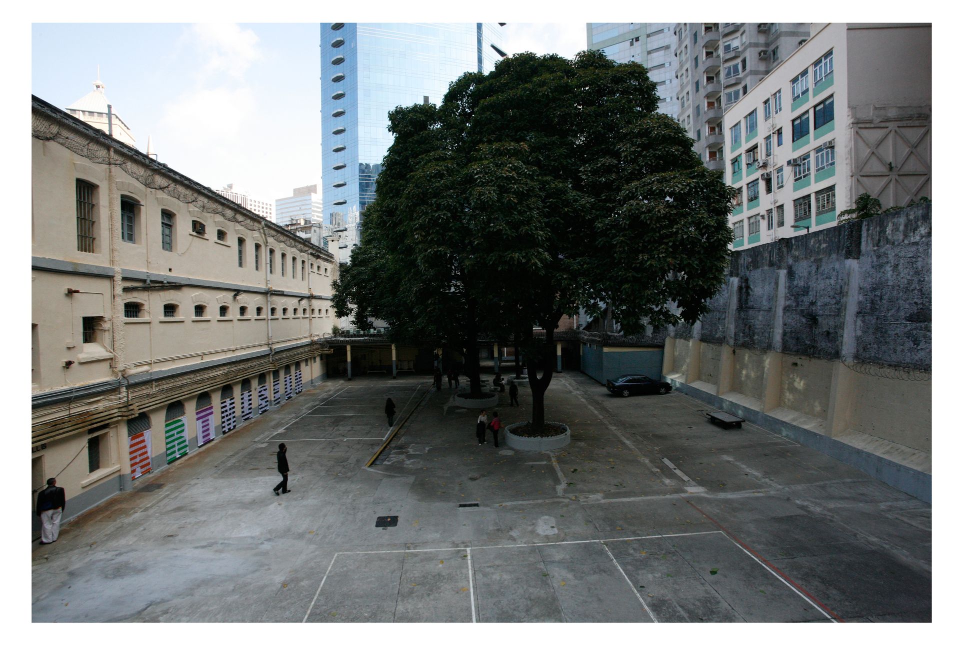 Courtyard, old Central Police Station, 2006