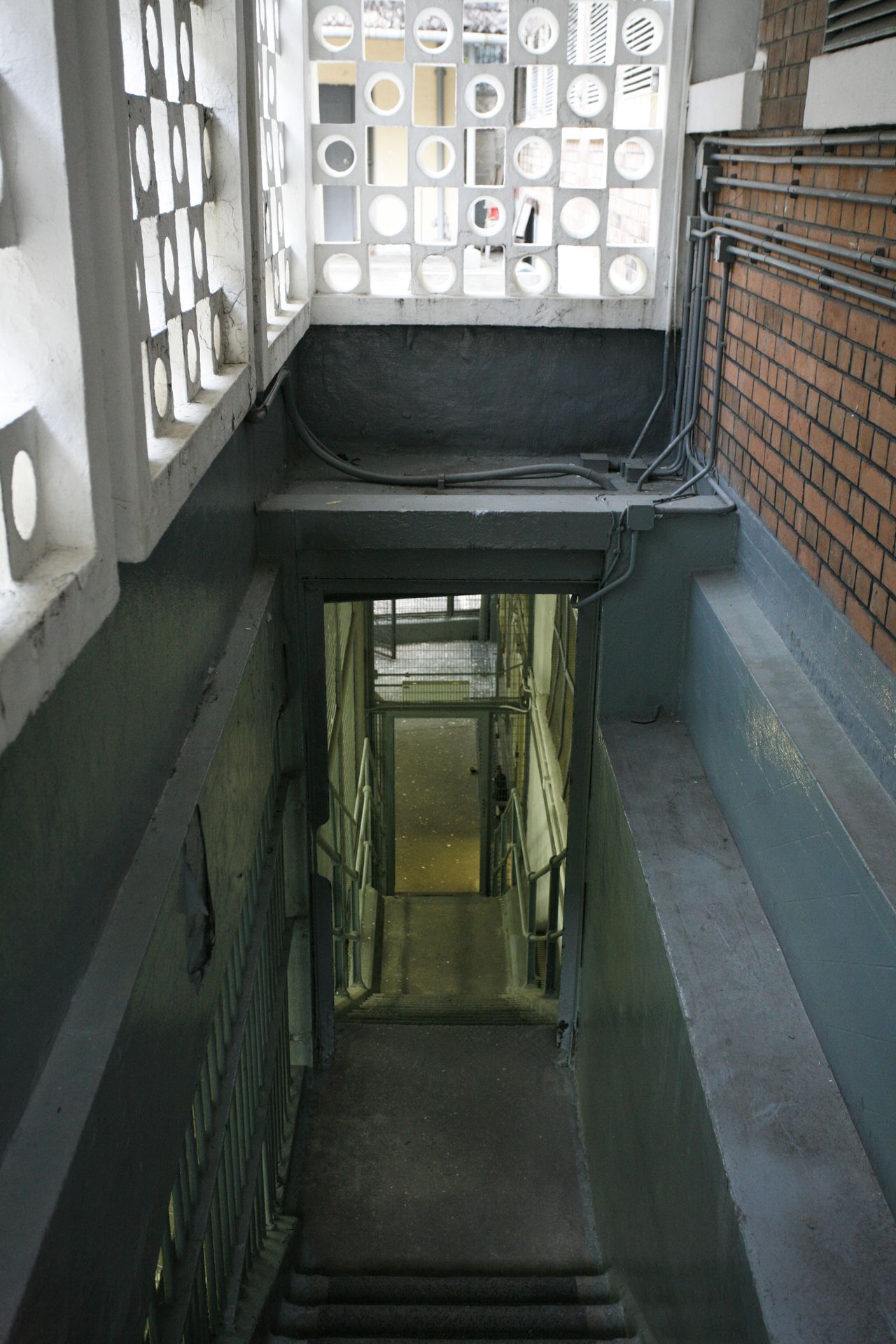Stairway, old Central Police Station, 2006