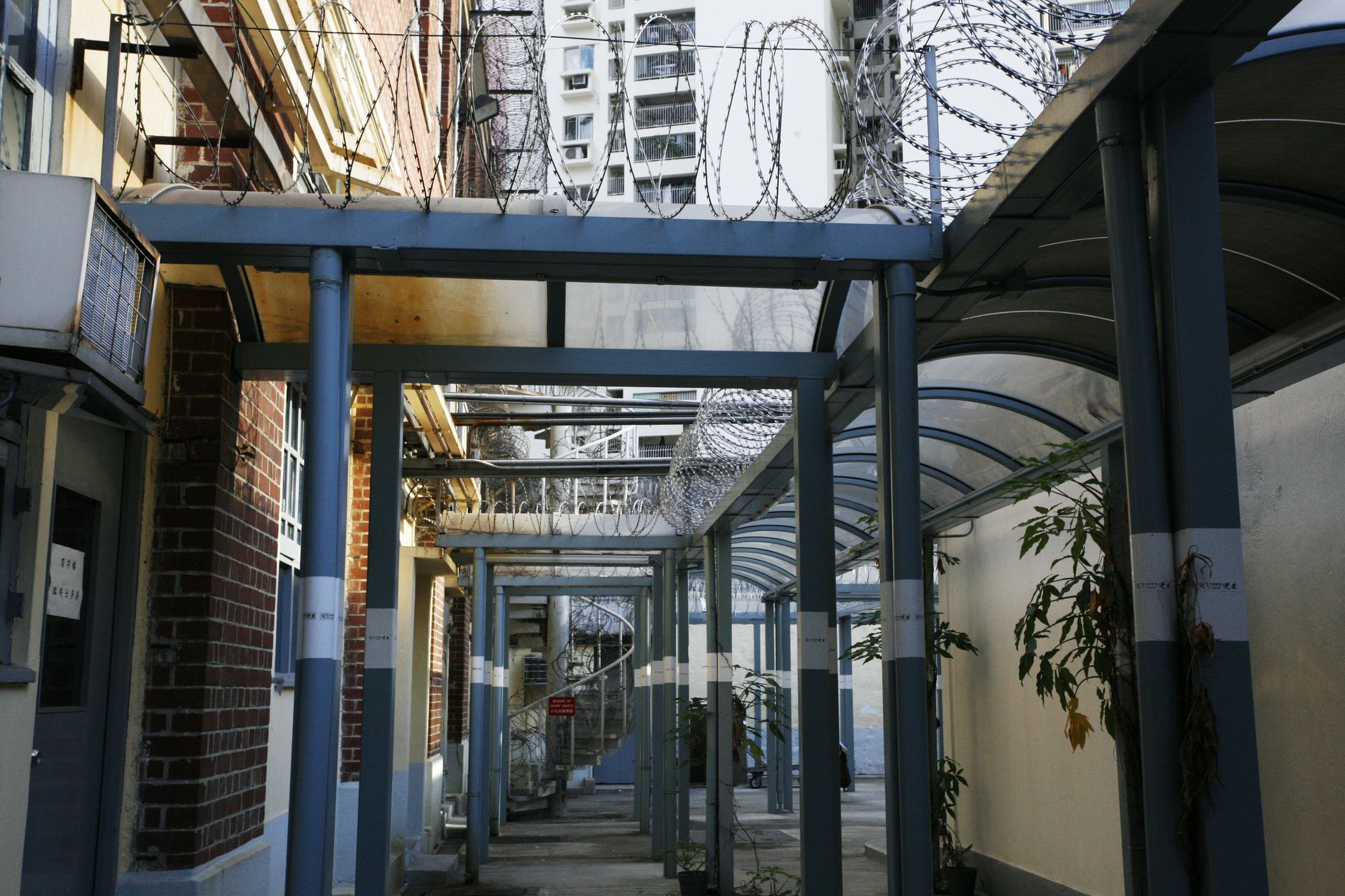 Corridor, old Central Police Station, 2006