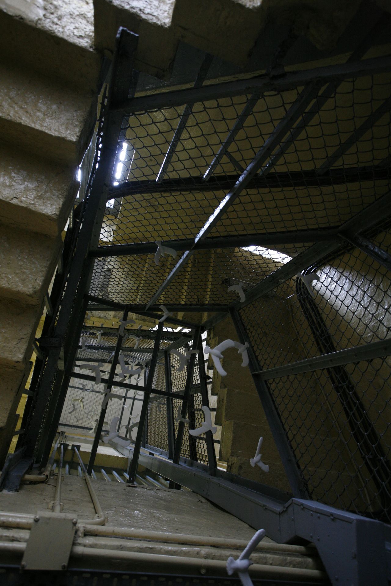 Staircase, old Central Police Station, 2006