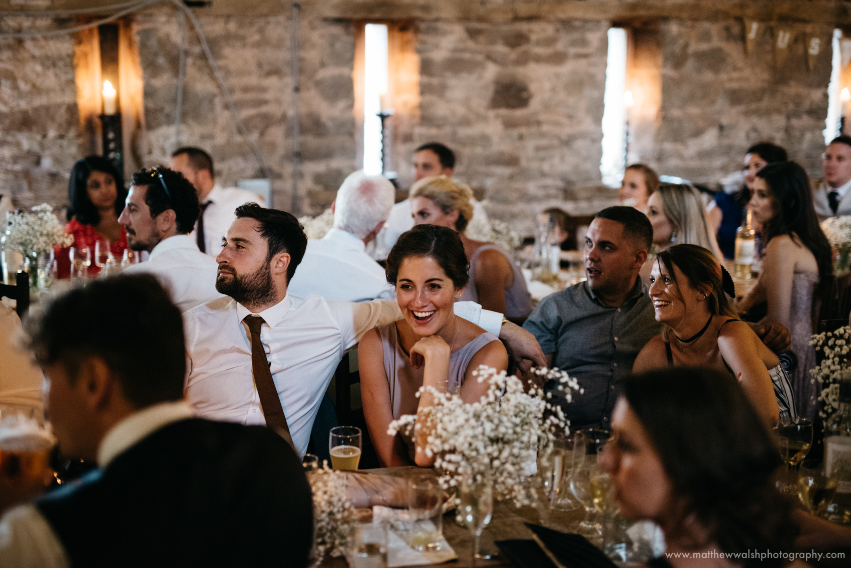 Guests find the best man speeches hilarious 