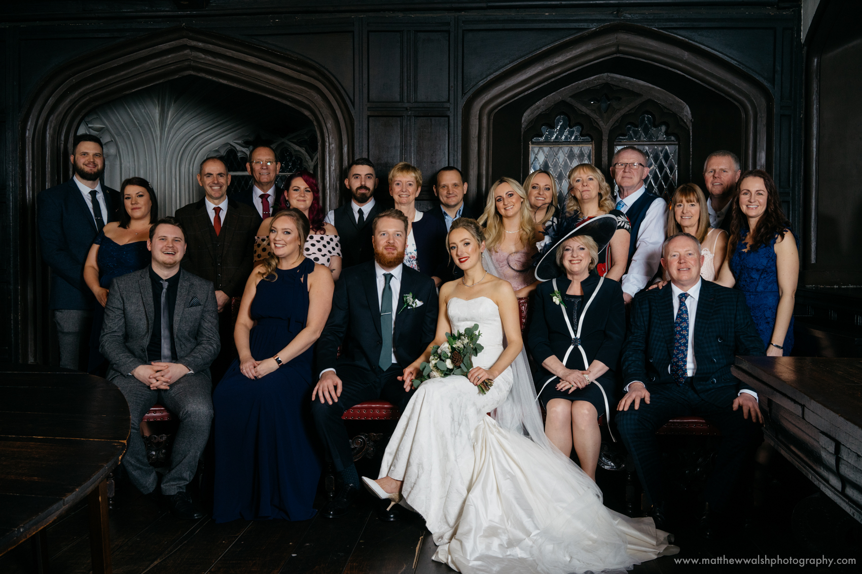 A wedding is the perfect time for a family portrait
