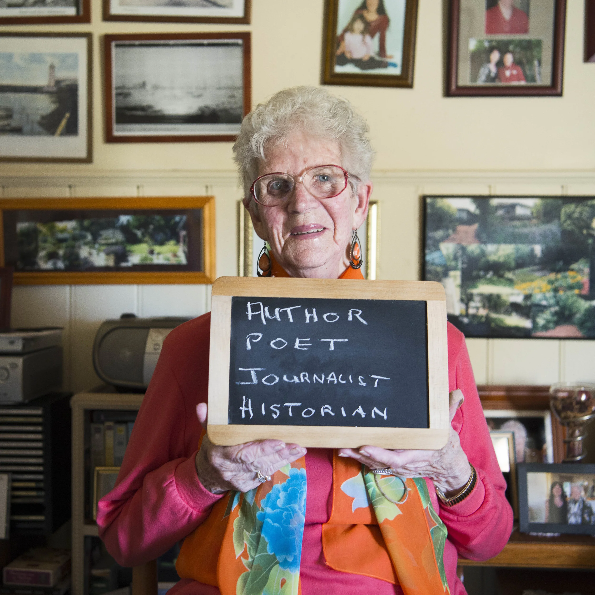 Joan Webster was a real delight to interview. She was a local journalist for nearly 30 years.