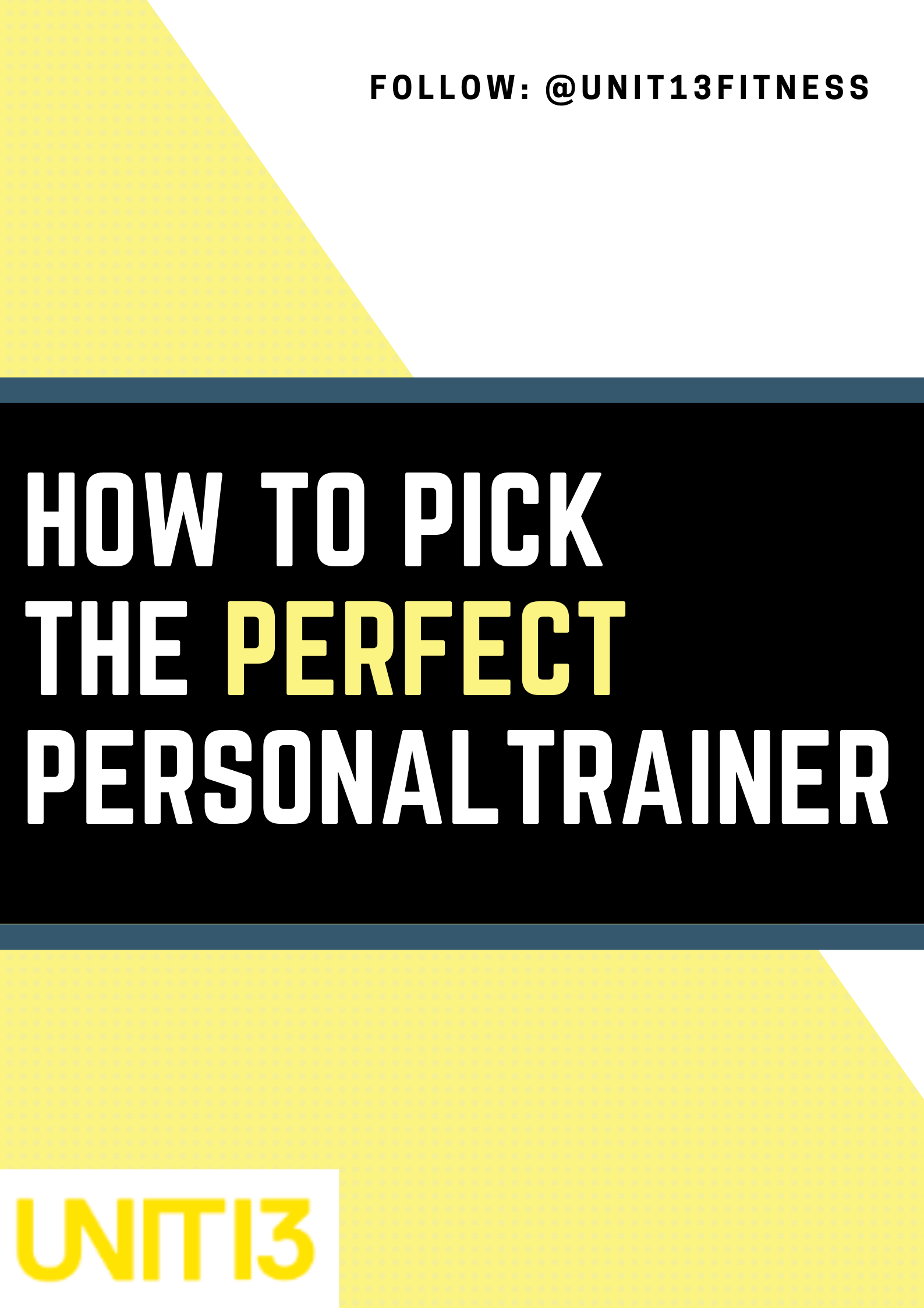 How To Choose The Perfect Personal Trainer