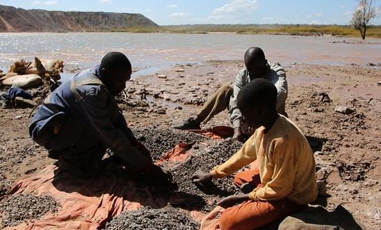 Cobalt mining in the Democratic Republic of Congo. Image: Amnesty International