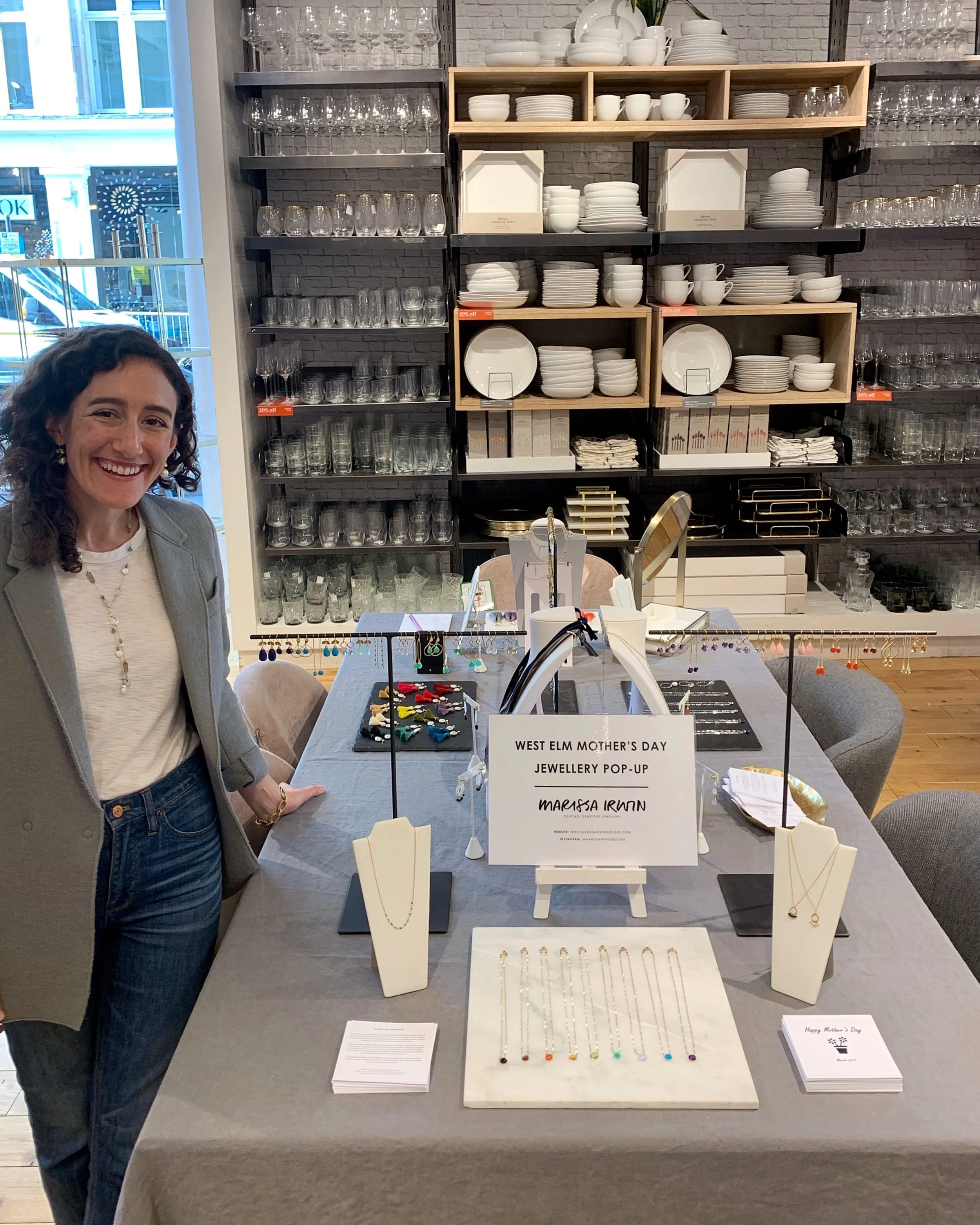 Mother's Day Pop-up at West Elm