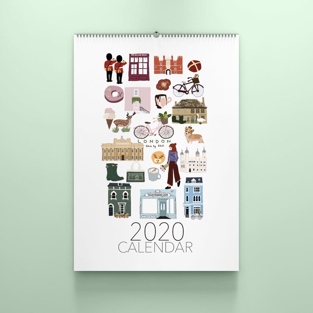 Illustrated 2020 Calendar by Cierra Block