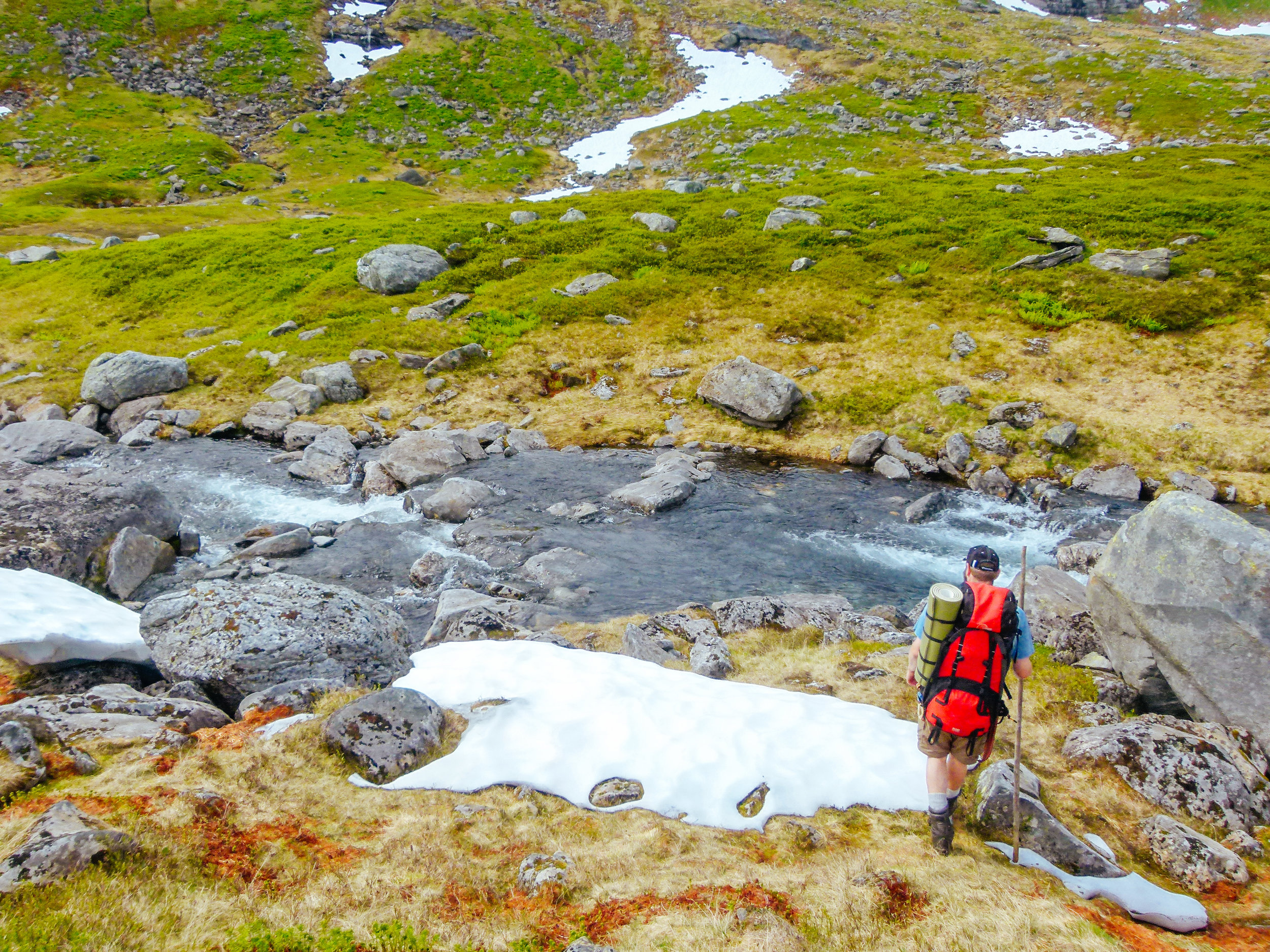 hiking sjunkhatten national park bodo northern norway