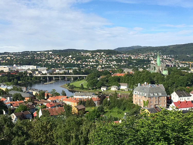 best viewpoints trondheim norway