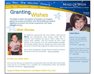 Make-a-Wish LA grants the wishes of children with life-threatening conditions.