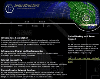 InterStructure helps their clientele build and maintain a superior systems infrastructure