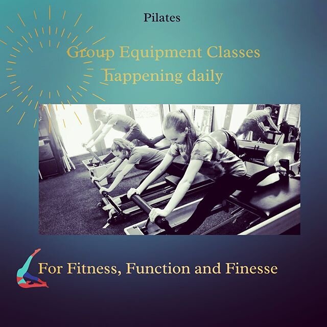 Did you know that if your core is strong all other  movement becomes easier?  Whether you are wanting to get into shape for the spring yard work, audition season or just looking to move better through you day, come try a Small Group Pilates Equipment