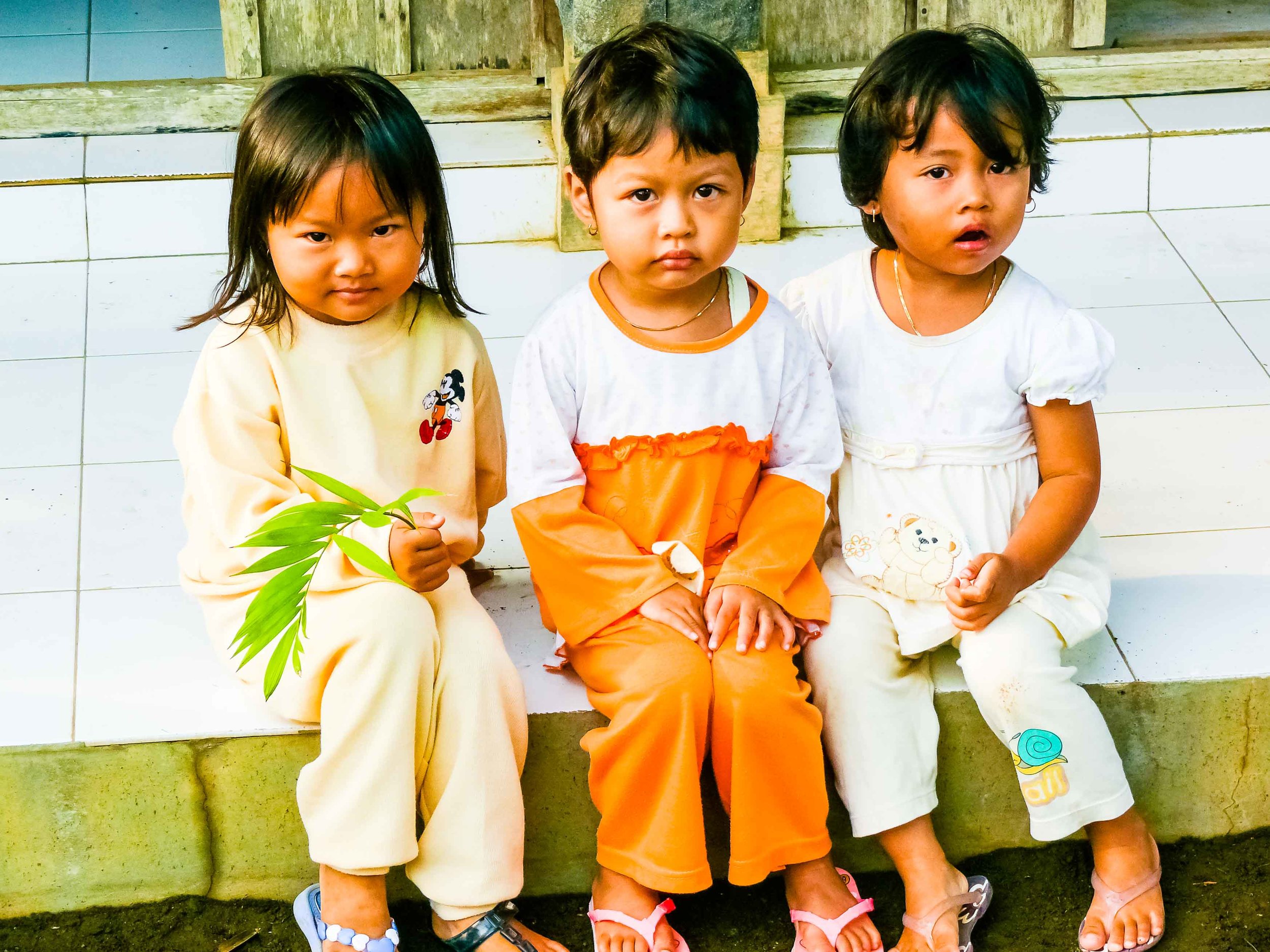 Three little girls