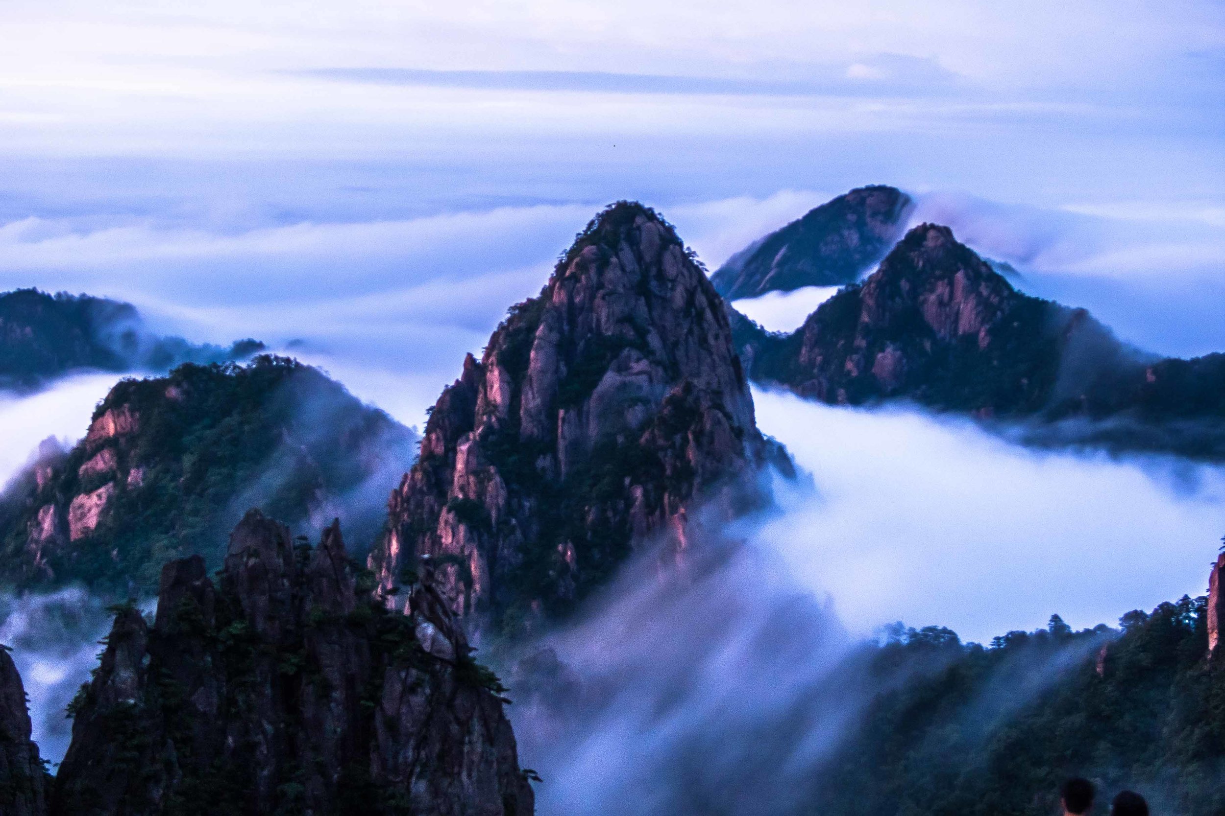 The sea of clouds