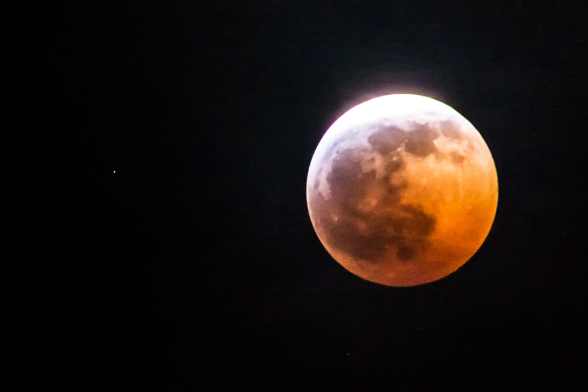 Lunar eclipse.