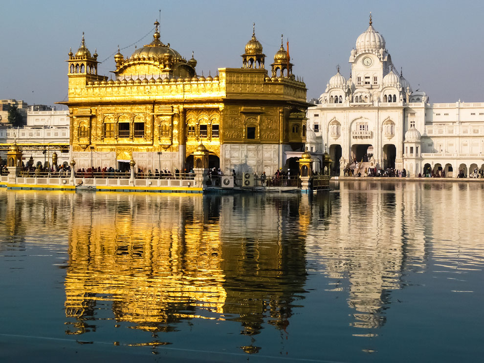 Sikh's Golden Temple at Amritsar.