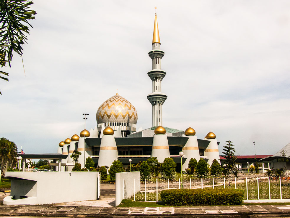 State mosque of Sabah, Malaysia.
