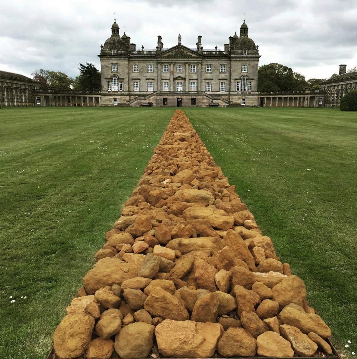 Visit the Richard Long EARTH SKY Exhibition at Houghton Hall