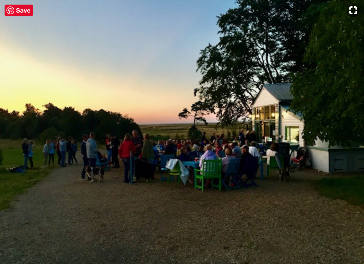 Wiveton Hall Cafe is open for the season - it MUST be spring