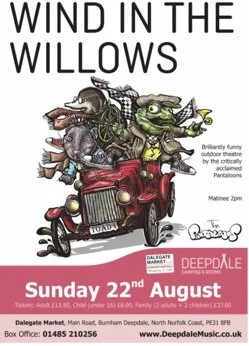 The Pantaloons' Wind in the Willows, Outdoor Theatre at Deepdale