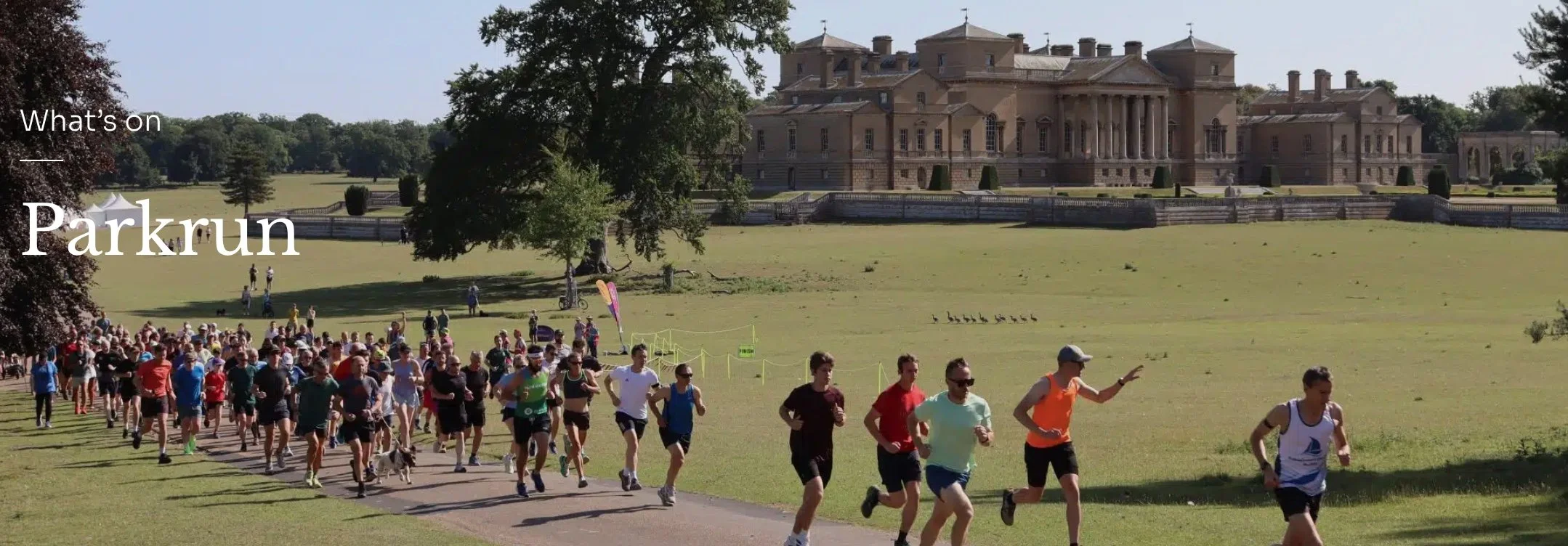 Park Run in Holkham Park - Saturdays throughout the year