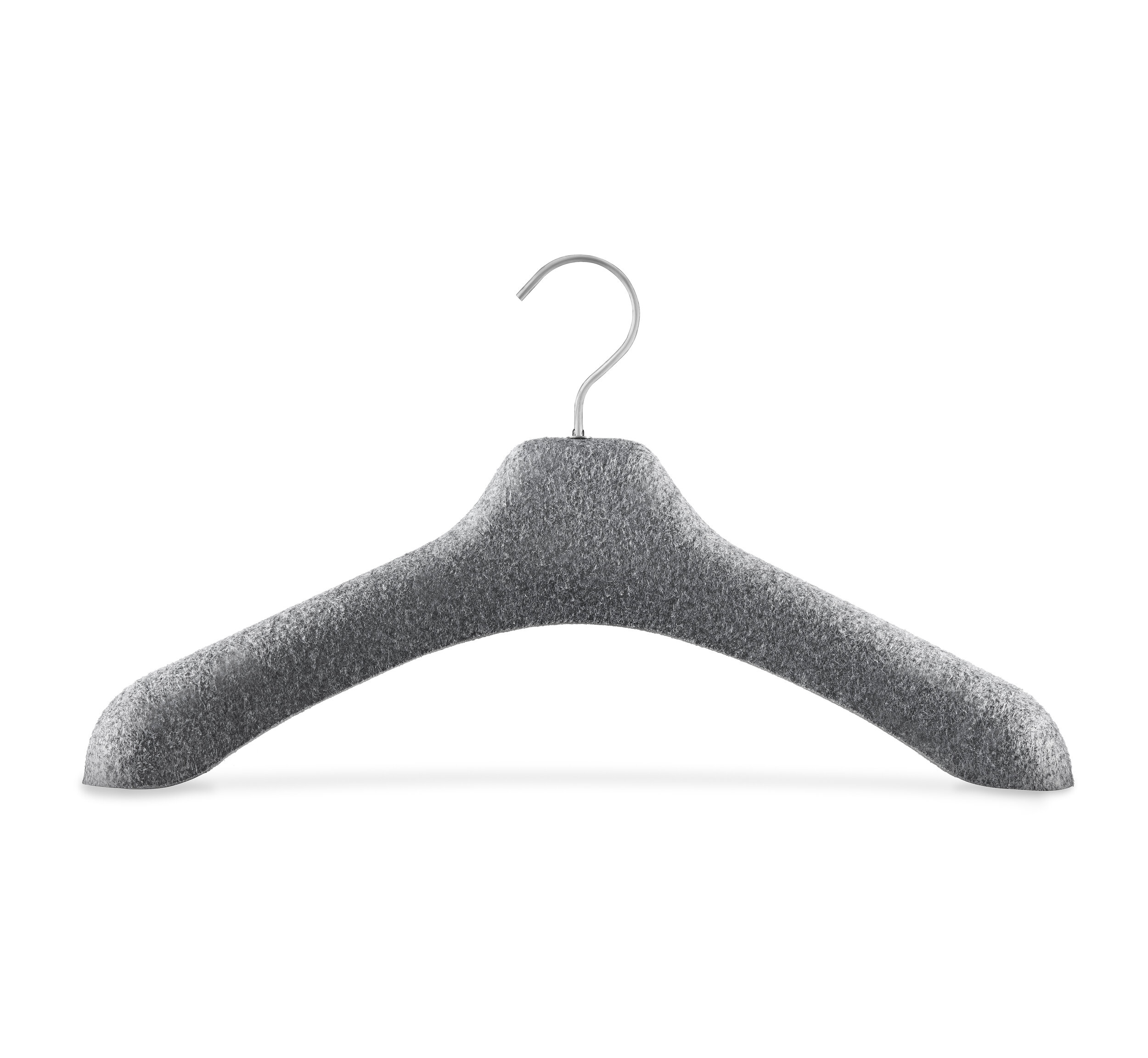 Wide Felt Hanger, Classic Grey — WOH
